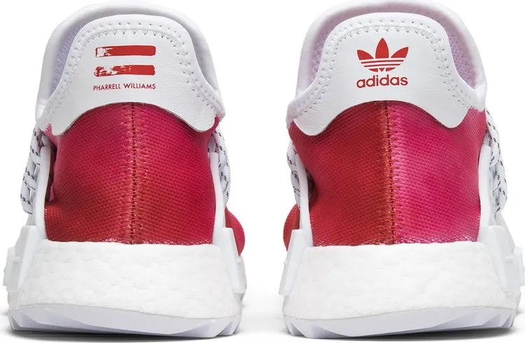 Adidas Pharrell x NMD Hu Trail 'Passion' China Exclusive sneakers, red
