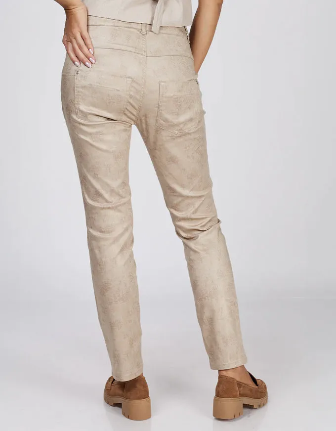 Aimey Boyfriend Jean Coffee