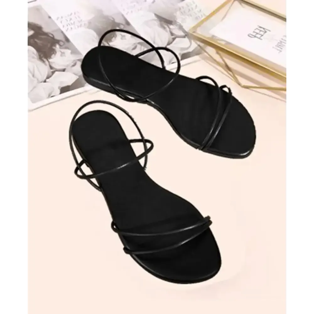 Black Tube Classy Flats