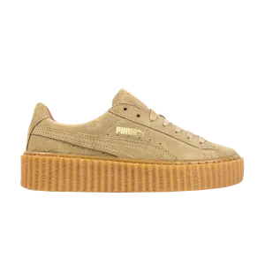 Fenty x Suede Creeper Puma Sneakers, Tan