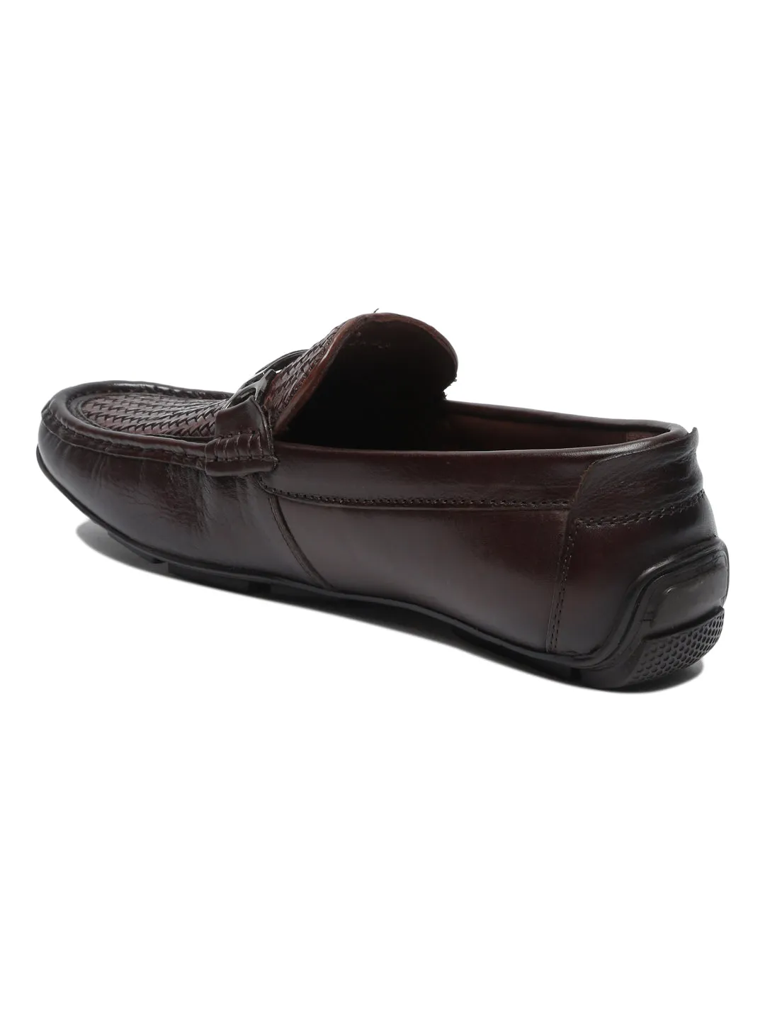 Pelle Albero Brown Loafers Shoes for Men